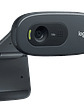 Cámara Web Logitech C270 HD 720p con Corrección Automática de Iluminación y Micrófono Integrado - Miniatura 2