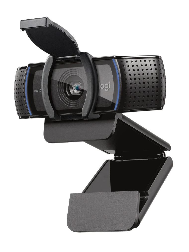 Cámara Web Logitech C920S Pro Full HD 1080p con Autofocus, Lente de Vidrio, Micrófonos Estéreo y Tapa de Privacidad 2