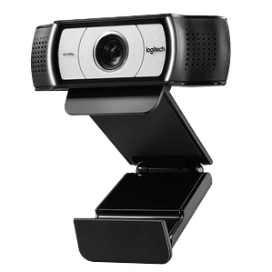 Cámara Web Logitech C930e Business Full HD 1080p con Gran Angular 90°, H.264 y Autofocus Profesional