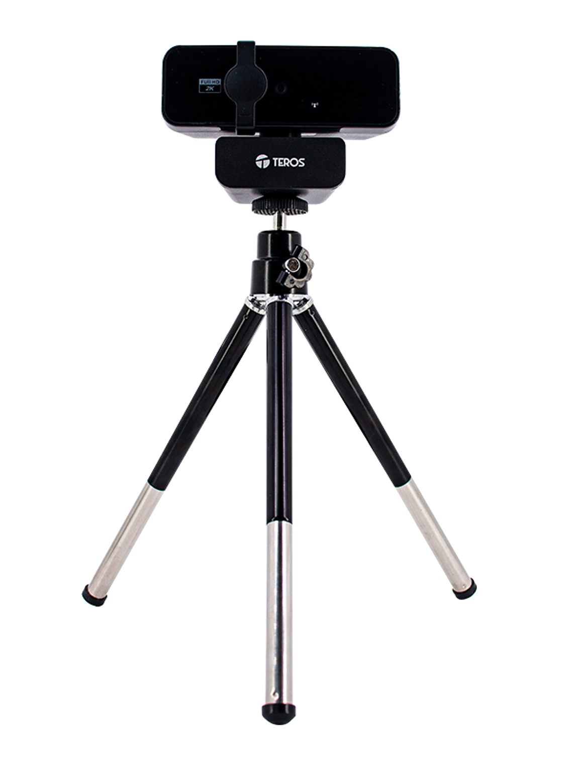 Cámara Web Teros TE-9072 2K con Micrófono Integrado, Trípode y USB 2.0 2