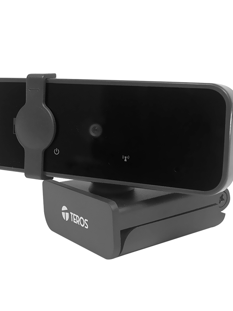 Cámara Web Teros TE-9072 2K con Micrófono Integrado, Trípode y USB 2.0 1