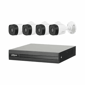 Kit de Videovigilancia Dahua KIT-XVR4C8CH-1TB-28 – 4 Cámaras Full HD con DVR y Almacenamiento de 1TB