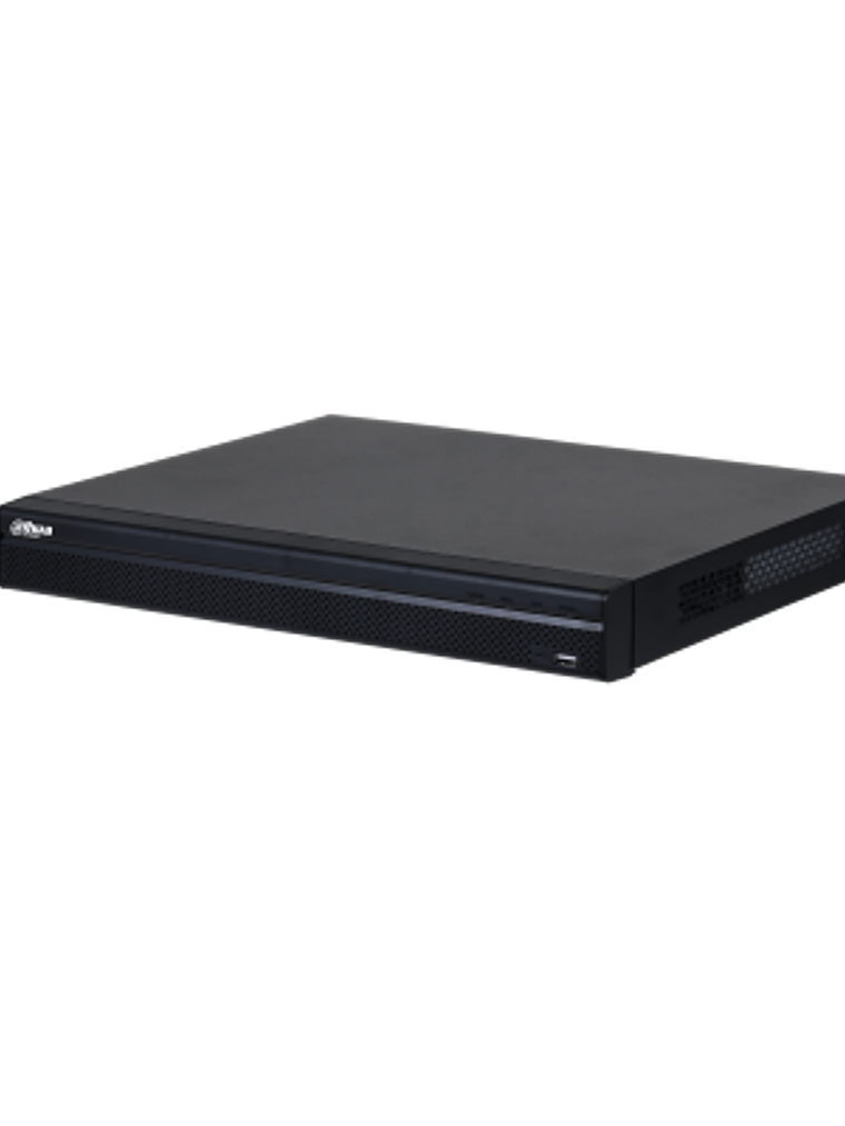 NVR Dahua NVR4208-4KS2/L Grabador de Video en Red 8 Canales 4K con Soporte IA por Cámara y 2 Bahías HDD 2