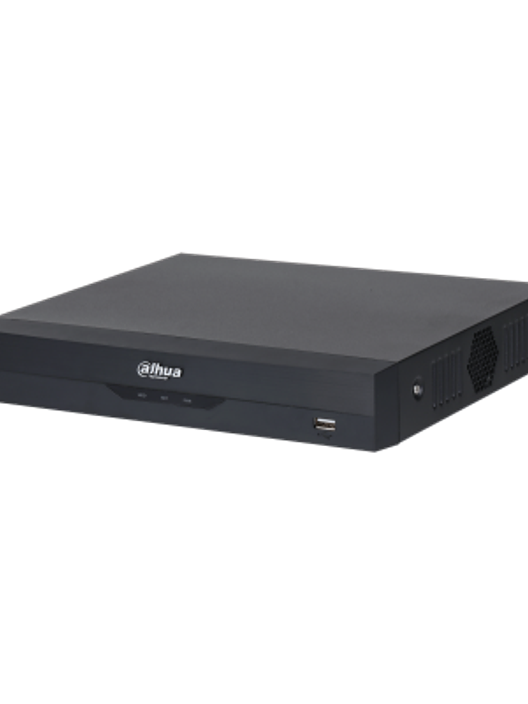 XVR 16CH Penta-brid 5MP Compacto WizSense DVR | Reconocimiento Facial, Perímetro y SMD Plus 1