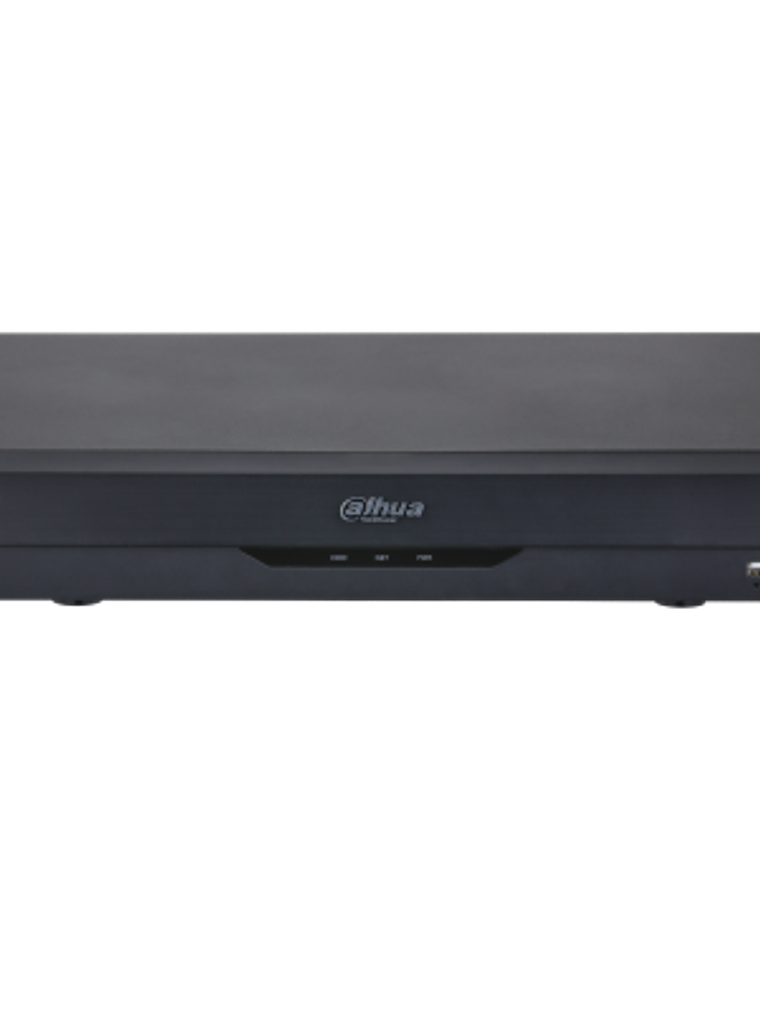 XVR Dahua 4 Canales 4K Penta-brid WizSense | XVR5104HS-4KL-I3 con IA y H.265+ | DAHUA 2