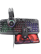 Kit Gamer 4 en 1 HALION MACK HA-875C – Teclado RGB, Mouse 4800 DPI, Auriculares y Mousepad Antideslizante - Miniatura 2