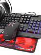 Kit Gamer 4 en 1 HALION MACK HA-875C – Teclado RGB, Mouse 4800 DPI, Auriculares y Mousepad Antideslizante - Miniatura 3