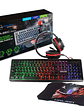 Combo Gamer 4 en 1 HALION HA-880C Pantro – Teclado RGB, Mouse 7200 DPI, Auriculares y Mousepad Antideslizante - Miniatura 4