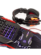 Combo Gamer 4 en 1 HALION HA-850C Poseidon – Teclado RGB, Mouse 3200 DPI, Auriculares y Mousepad Antideslizante - Miniatura 3