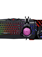 Kit Gamer Xblade Reaper V2 4 en 1 – Teclado Membrana RGB, Mouse Óptico, Auriculares y Mousepad  - Miniatura 2
