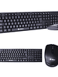 Kit Inalámbrico Gamer Teros TE-4031 – Teclado Español + Mouse Óptico 2.4GHz Receptor Nano USB - Miniatura 2