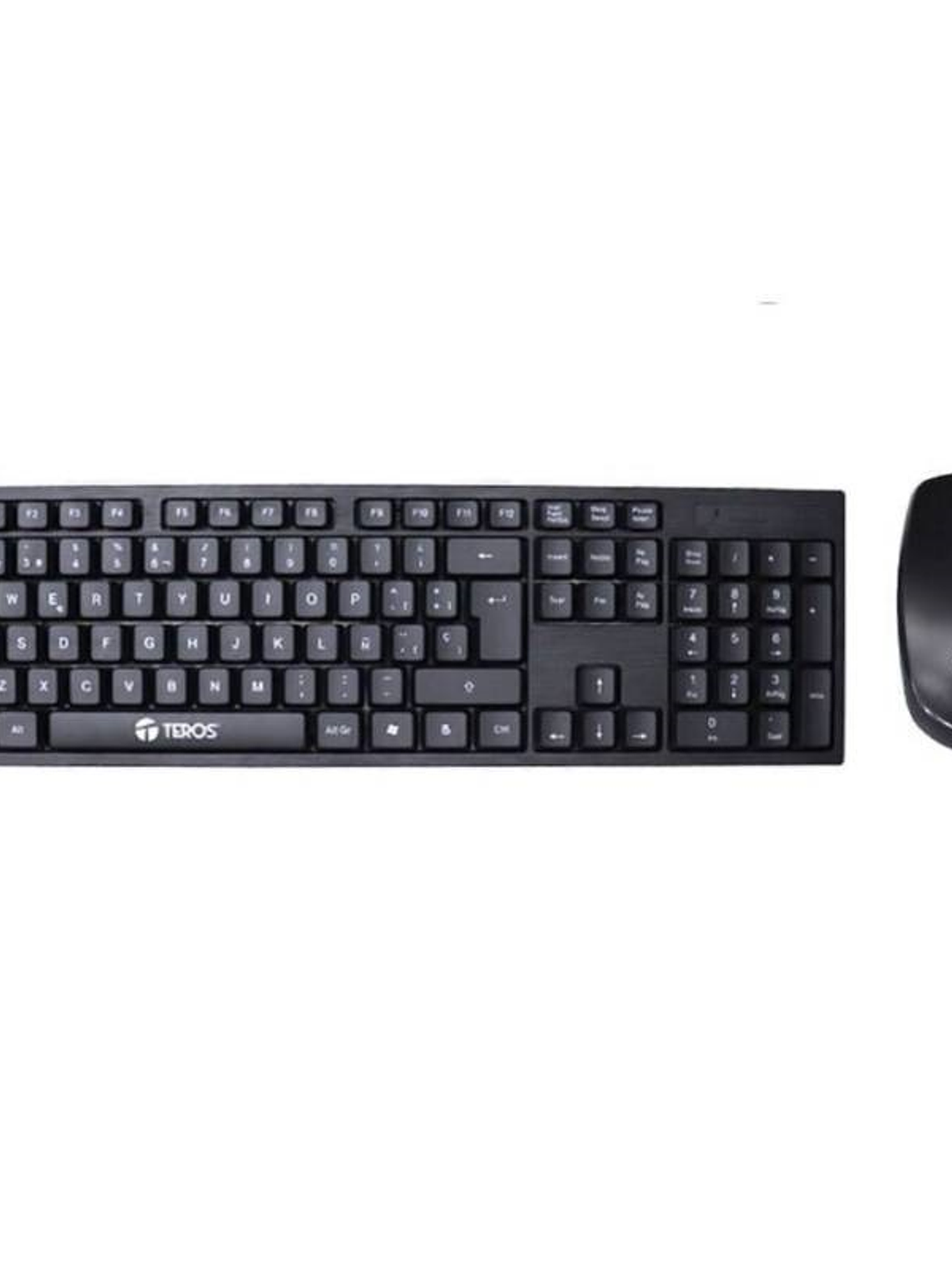 Kit Inalámbrico Gamer Teros TE-4031 – Teclado Español + Mouse Óptico 2.4GHz Receptor Nano USB 3