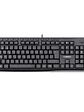 Teclado Multimedia Cybertel Hamilton CYB K219 USB Antiderrame Español  - Miniatura 1