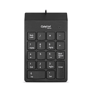 Teclado Numérico Cybertel Hunter CYB K303 – Precisión y Durabilidad USB Plug & Play
