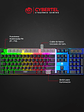 Teclado Gamer Cybertel Splendid CBX K213 – RGB Rainbow, 19 Teclas Antighosting y Funciones Multimedia - Miniatura 3