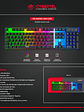 Teclado Gamer Cybertel Splendid CBX K213 – RGB Rainbow, 19 Teclas Antighosting y Funciones Multimedia - Miniatura 5