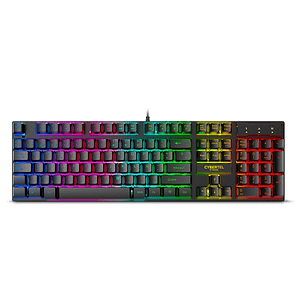 Teclado Gamer Cybertel Xtreme CYB K505 – RGB Rainbow, 19 Teclas Antighosting y Funciones Multimedia