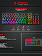 Teclado Gamer Cybertel Xtreme CYB K505 – RGB Rainbow, 19 Teclas Antighosting y Funciones Multimedia - Miniatura 2