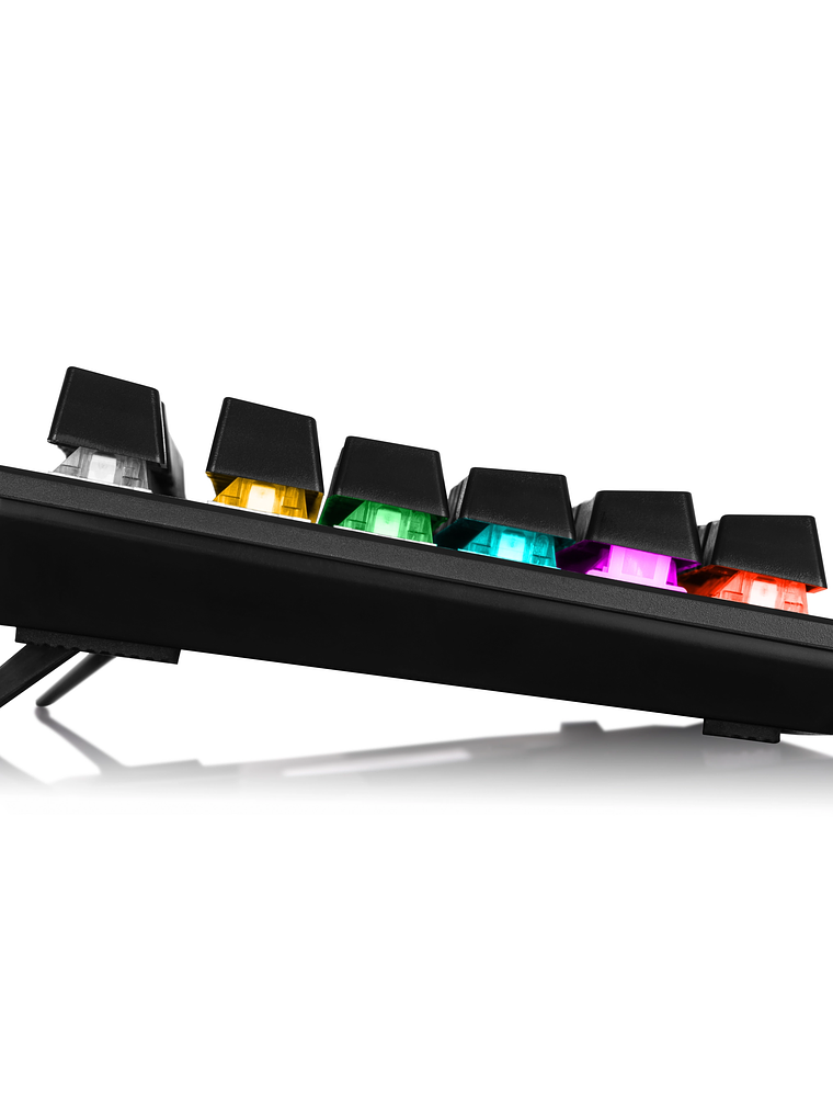 Teclado Gamer Mecánico Enkore Kingdom ENK 1001 – Rainbow, Waterproof y Funciones Multimedia 2