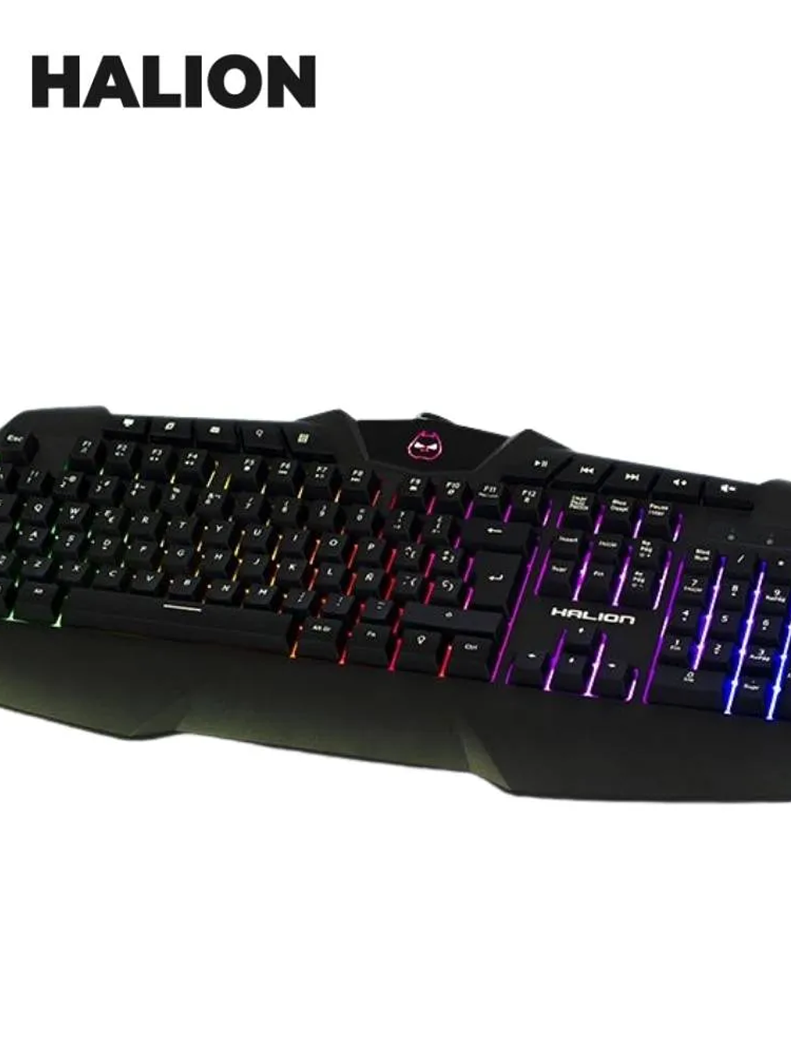 Teclado Gamer Halion Diamond HA-K658 con Conexión Cableada para PC 1