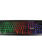 Teclado Gamer Halion HA-K640 Rainbow LED USB Waterproof Compatible con Windows - Miniatura 1