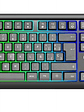 Teclado Gamer Halion HA-K640 Rainbow LED USB Waterproof Compatible con Windows - Miniatura 4