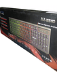 Teclado Gamer Halion HA-K640 Rainbow LED USB Waterproof Compatible con Windows - Miniatura 5