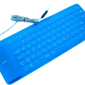 Teclado Flexible Plegable XT-K85 de 84 Teclas Portátil y Compacto