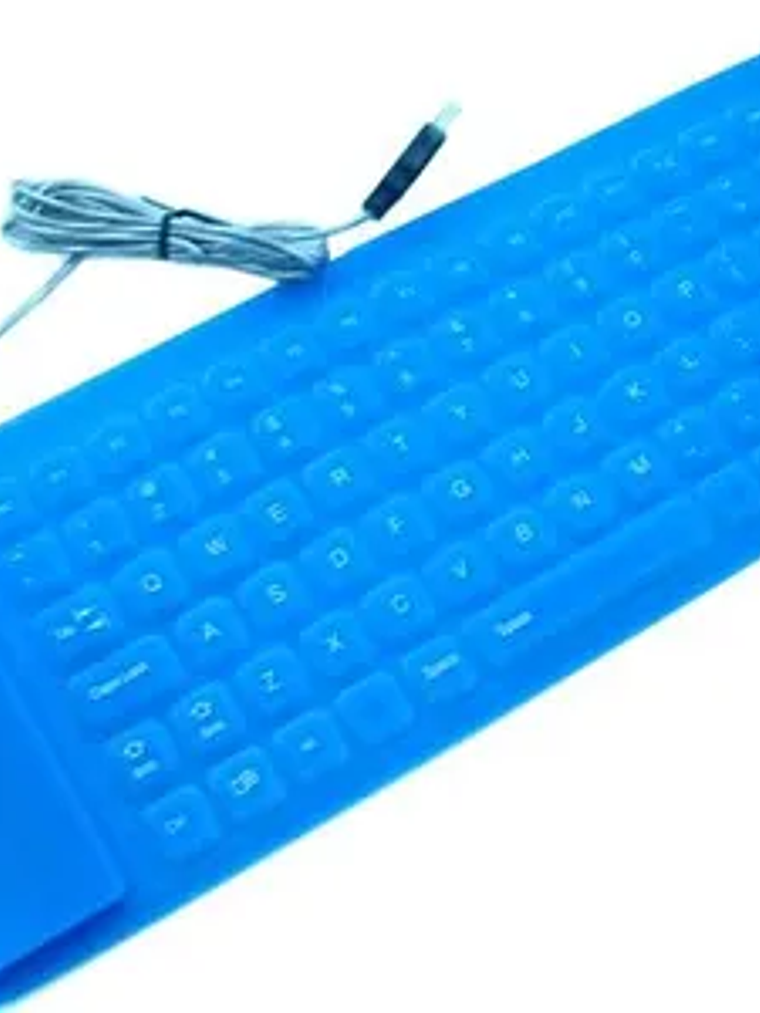 Teclado Flexible Plegable XT-K85 de 84 Teclas Portátil y Compacto 1