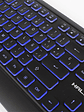 TECLADO GAMER HALION TOMCAT HA-K932 LED TRICOLOR - TECLAS CHOCOLATE - WATERPROOF - USB 1.5M - Miniatura 4