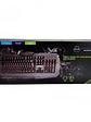 TECLADO GAMER HALION ULTRON HA-K635 LED TRICOLOR - TECLAS ALTAS - WATERPROOF - MULTIMEDIA - Miniatura 5