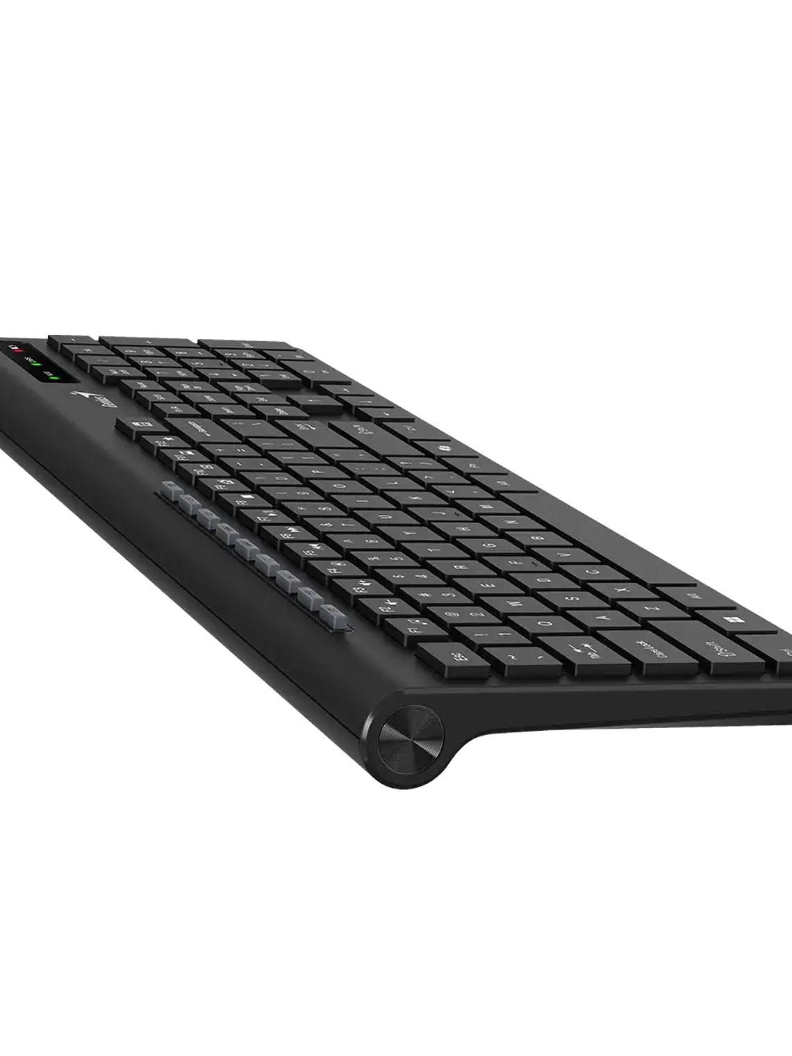 TECLADO INALÁMBRICO GENIUS SLIMSTAR 7230 2.4GHZ - TECLA AI COPILOT - TECLAS CHOCOLATE SILENCIOSAS - 9 MULTIMEDIA - DISEÑO ERGONÓMICO SLIM 1