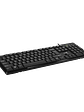 TECLADO GENIUS KB-100X USB CON TECLA AI COPILOT - TECLA SUSPENSIÓN - 12 MULTIMEDIA - RESISTENTE DERRAMES - Miniatura 3