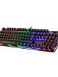 TECLADO MECÁNICO SCORPION K12 RGB - SWITCHES BROWN TÁCTILES - ANTI-GHOSTING COMPLETO - TECLA AI COPILOT - USB 1.8M - Miniatura 3