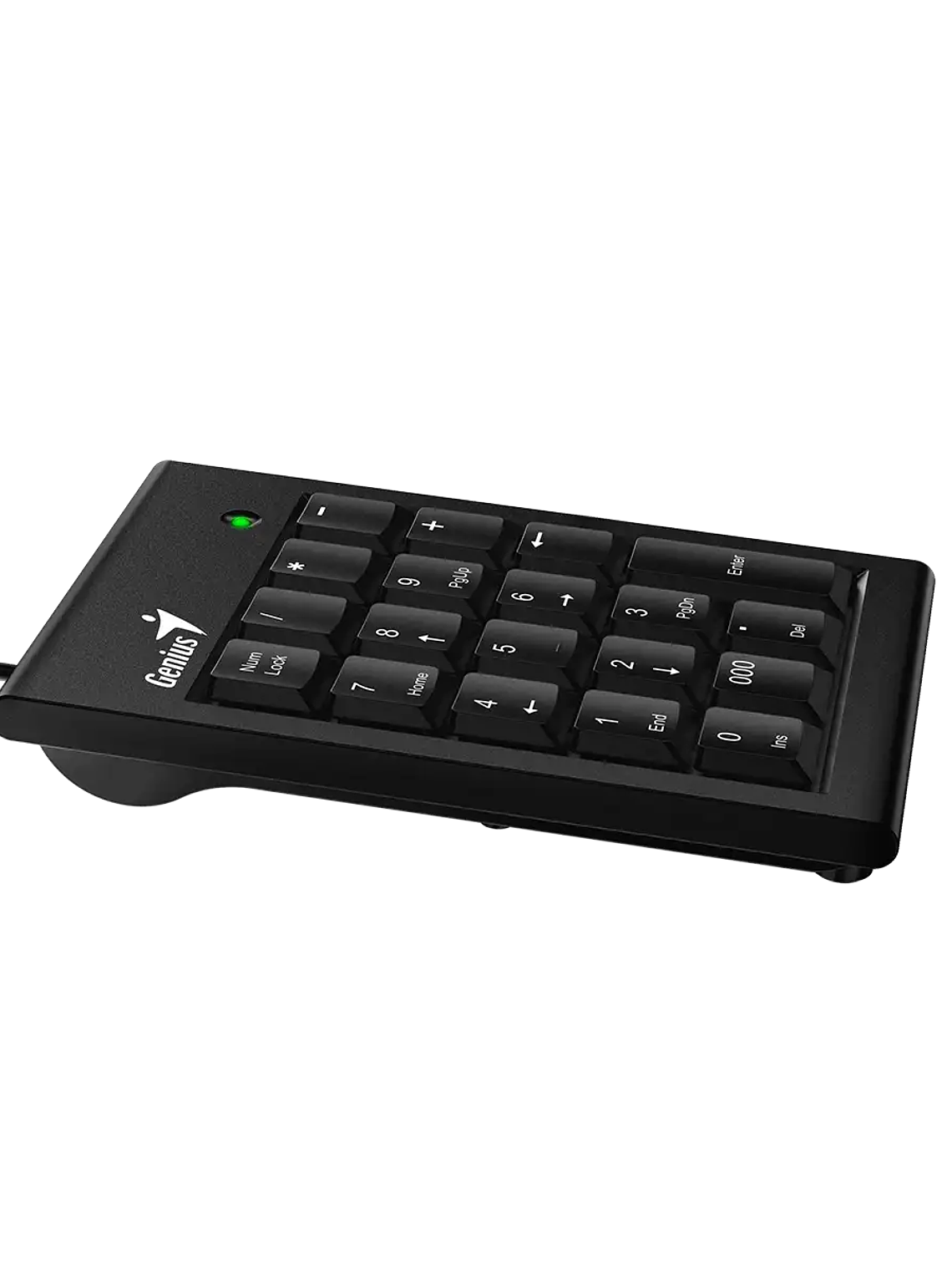 TECLADO NUMÉRICO GENIUS NUMPAD 100 USB - TECLA 000 - NUMLOCK - DISEÑO ERGONÓMICO COMPACTO 2