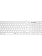 TECLADO GENIUS SLIMSTAR 126 USB MULTIMEDIA - 4 ACCESO RÁPIDO - DISEÑO SLIM ERGONÓMICO - Miniatura 1