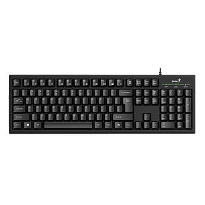 Teclado USB Smart KB-100 Clásico con Tecla AI Copilot y Diseño Resistente a Derrames