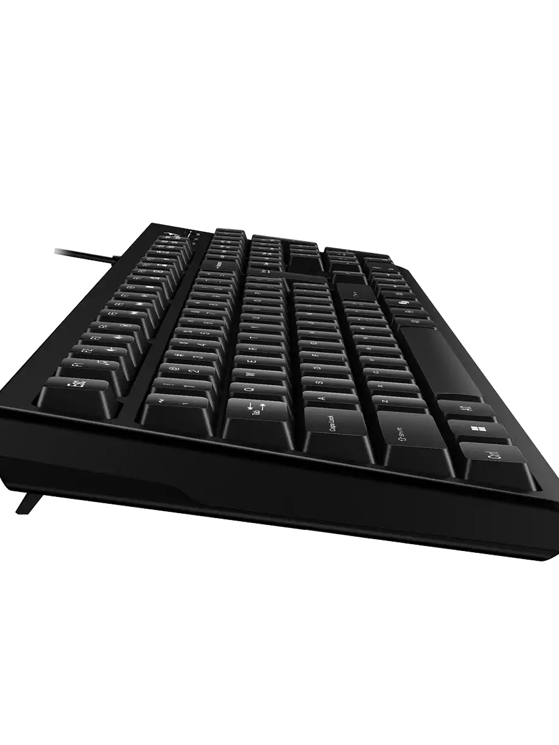 Teclado USB Smart KB-100 Clásico con Tecla AI Copilot y Diseño Resistente a Derrames 4