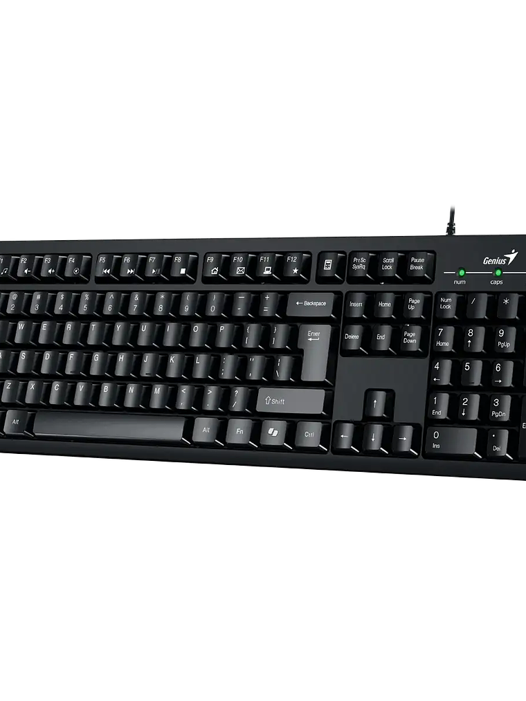 Teclado USB Smart KB-100 Clásico con Tecla AI Copilot y Diseño Resistente a Derrames 2