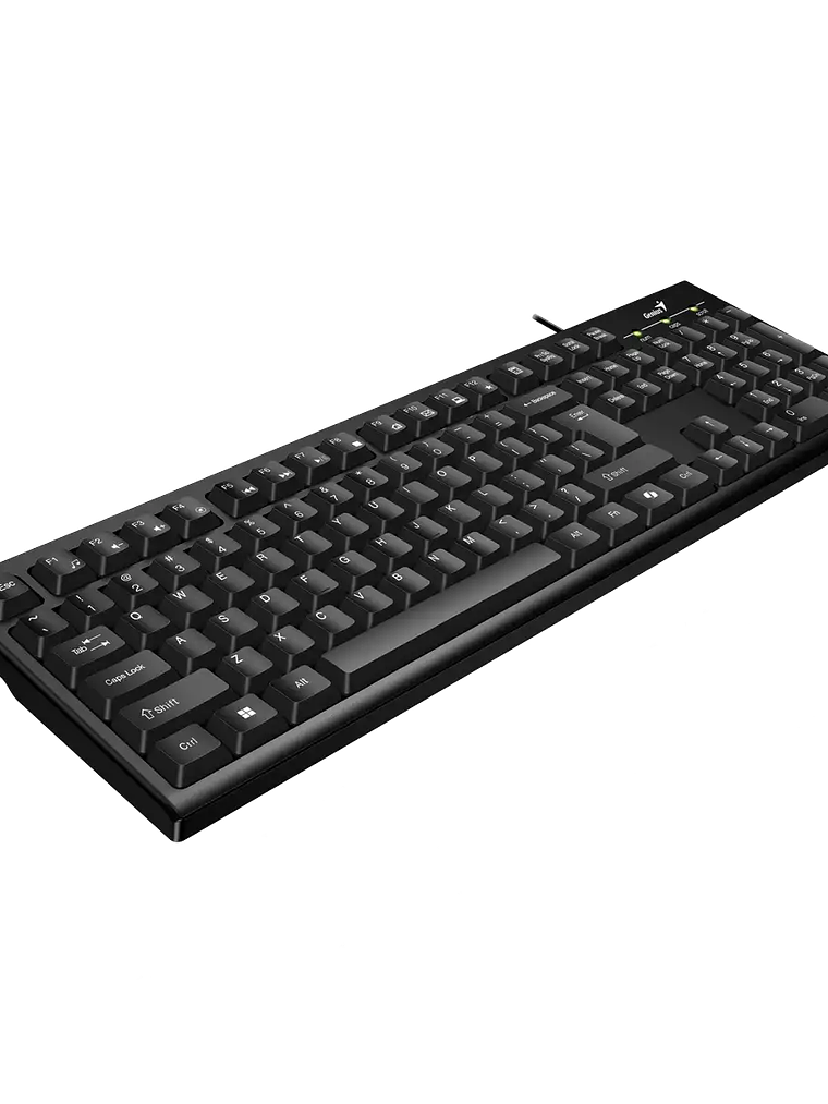 Teclado USB Smart KB-100 Clásico con Tecla AI Copilot y Diseño Resistente a Derrames 3