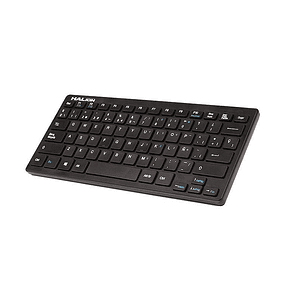 Teclado Mini USB Halion HA-K126 Office Negro de 78 Teclas para Windows