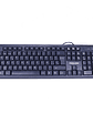 Teclado USB Standard Halion HA-K390 Office Negro de 105 Teclas para Windows - Miniatura 1