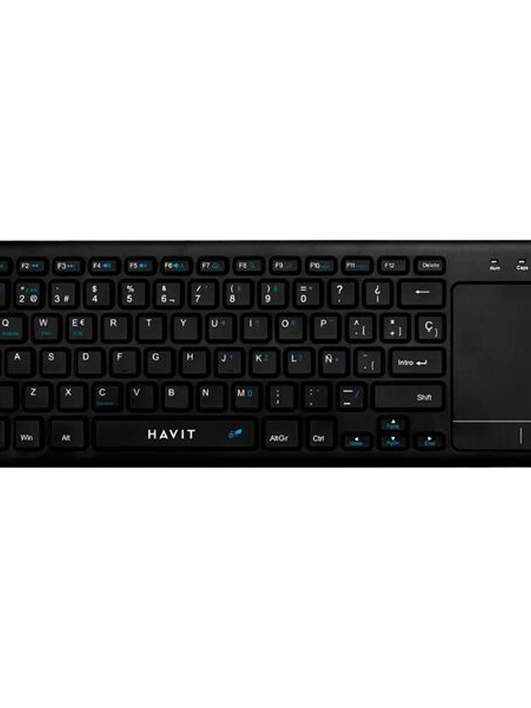 Teclado Mini Inalámbrico Havit KB234WB-SP Dual Mode Bluetooth – Compacto, Ergonomico y RGB 1