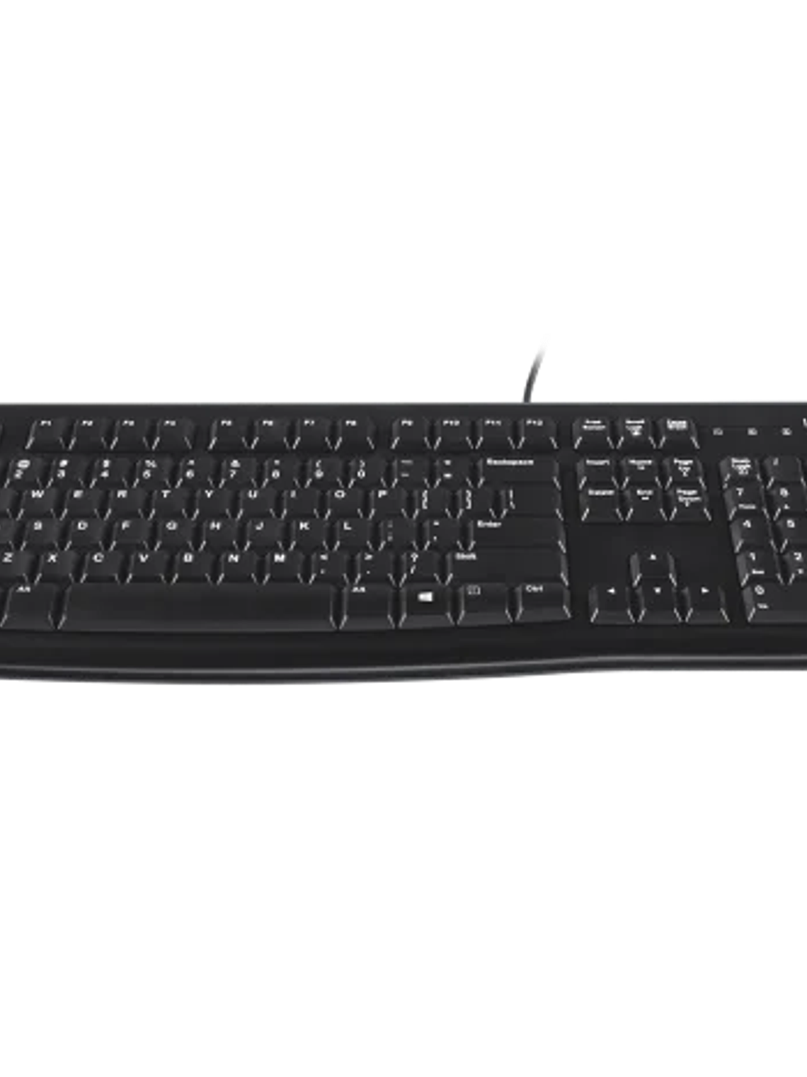 Teclado Logitech K120 con Cable USB – Teclado Profesional Resistente y Confiable para Oficina y Hogar 2