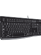 Teclado Logitech K120 con Cable USB – Teclado Profesional Resistente y Confiable para Oficina y Hogar - Miniatura 3