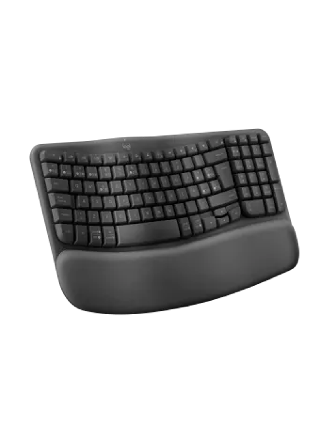 Teclado Ergonómico Inalámbrico Logitech Wave Keys for Business con Reposa manos  2