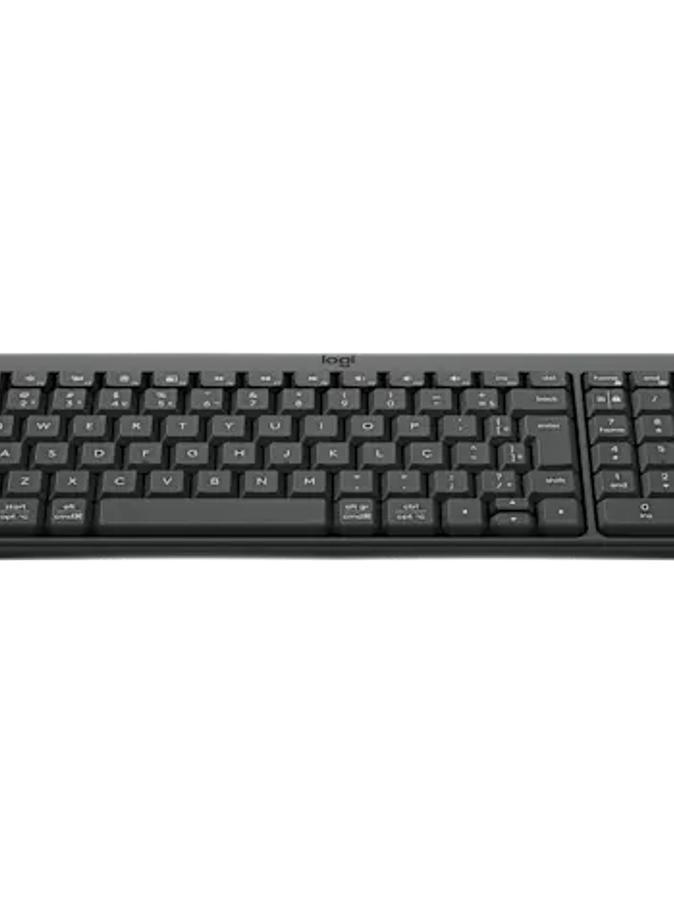 Teclado Inalámbrico Bluetooth Logitech K250 Compact con Teclado Numérico y Diseño Sostenible 2