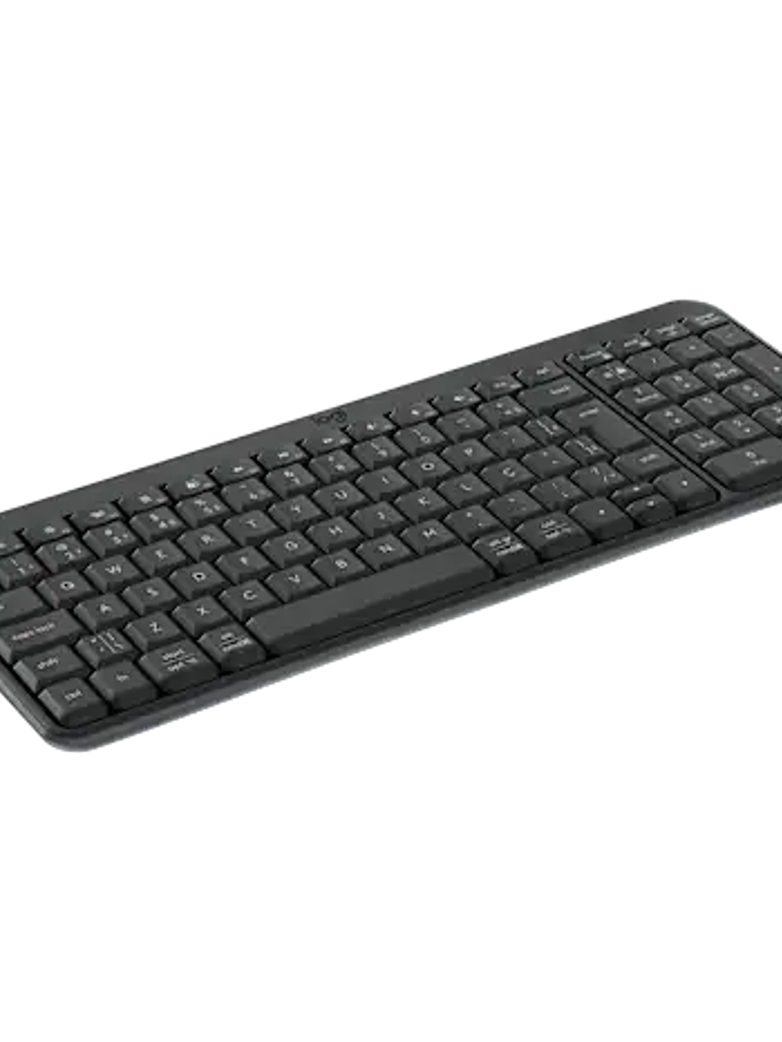 Teclado Inalámbrico Bluetooth Logitech K250 Compact con Teclado Numérico y Diseño Sostenible 3