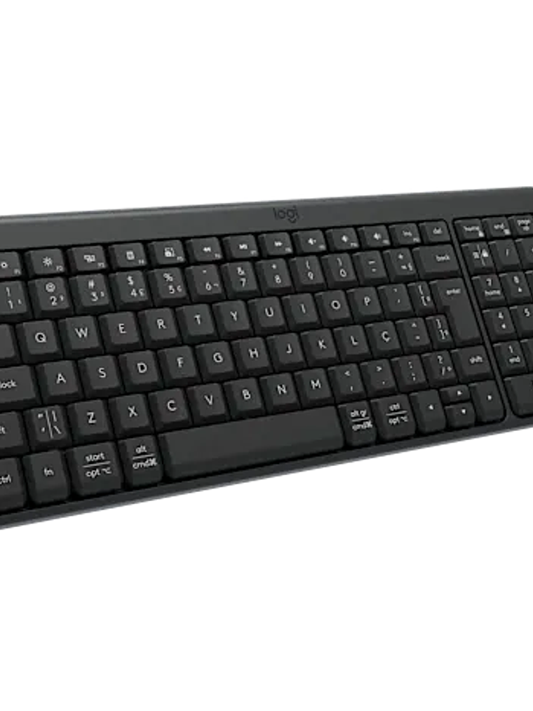 Teclado Inalámbrico Bluetooth Logitech K250 Compact con Teclado Numérico y Diseño Sostenible 4