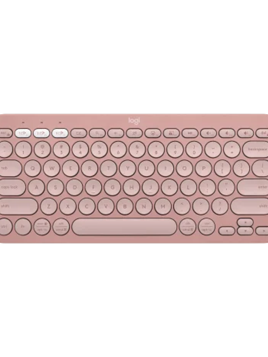 Teclado Inalámbrico Bluetooth Logitech Pebble Keys 2 K380s Slim Multidispositivo y Personalizable 5
